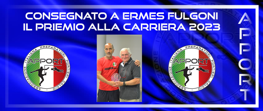 Consegnato il Premio APPORT alla carriera a Mr. Ermes Fulgoni